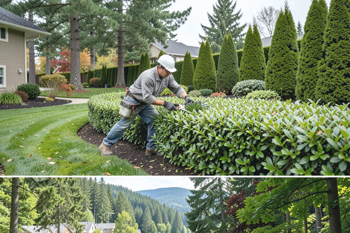 Concrete Block Retaining Wall in Lake Forest Park, King County, WA - Best installed spring through early fall when drier soil compacts well, though our crews can build year-round in Western...