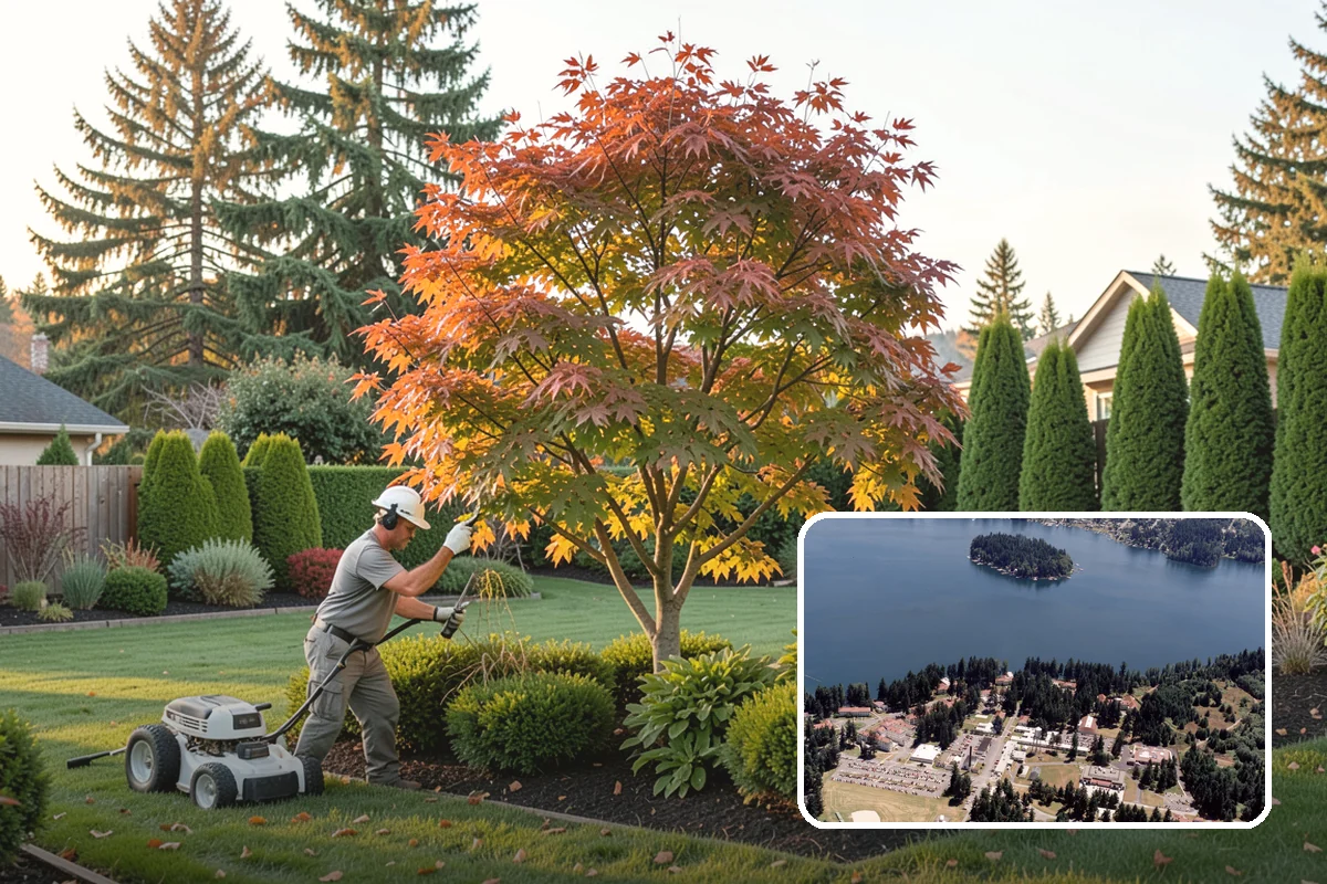Concrete Block Retaining Wall in Lakewood, Pierce County, WA - Affordable per-square-foot cost compared to natural stone