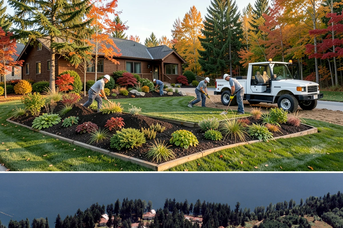 Concrete Block Retaining Wall in Lakewood, Pierce County, WA - Best installed spring through early fall when drier soil compacts well, though our crews can build year-round in Western...