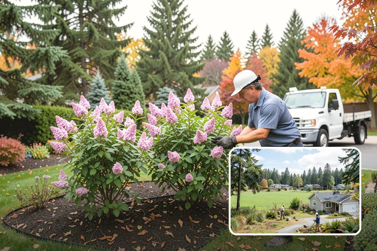 Concrete Block Retaining Wall in Lyman, Skagit County, WA - Affordable per-square-foot cost compared to natural stone