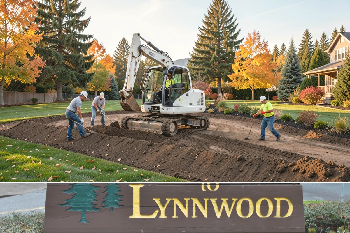 Concrete Block Retaining Wall in Lynnwood, Snohomish County, WA - Best installed spring through early fall when drier soil compacts well, though our crews can build year-round in Western...