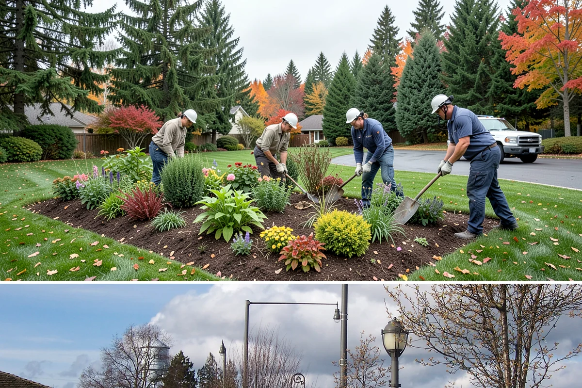Concrete Block Retaining Wall in Marysville, Snohomish County, WA - Best installed spring through early fall when drier soil compacts well, though our crews can build year-round in Western...