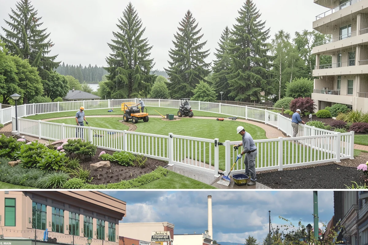 Concrete Block Retaining Wall in Monroe, Snohomish County, WA - Best installed spring through early fall when drier soil compacts well, though our crews can build year-round in Western...