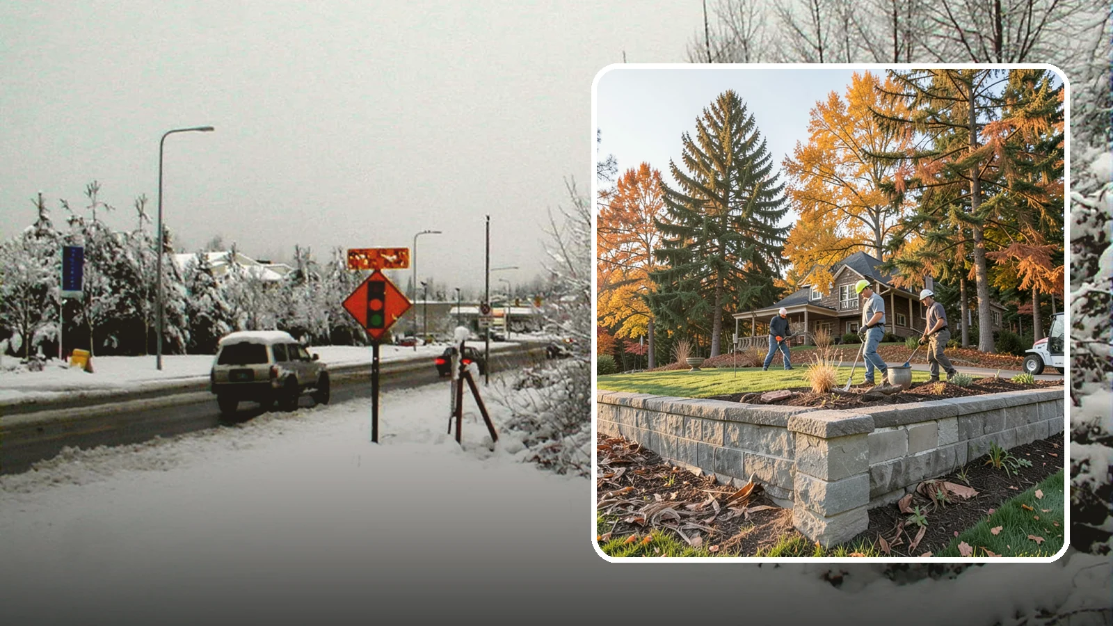 Concrete Block Retaining Wall in Newcastle, King County, WA - A durable, cost-effective retaining wall built from manufactured concrete blocks engineered to hold back sloped soil across...