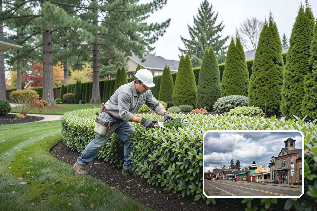 Concrete Block Retaining Wall in Roy, Pierce County, WA - Affordable per-square-foot cost compared to natural stone