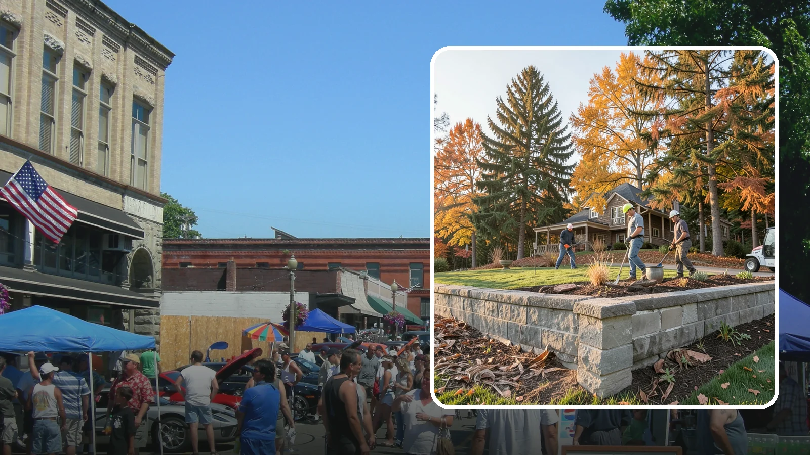 Concrete Block Retaining Wall in Snohomish, Snohomish County, WA - A durable, cost-effective retaining wall built from manufactured concrete blocks engineered to hold back sloped soil across...