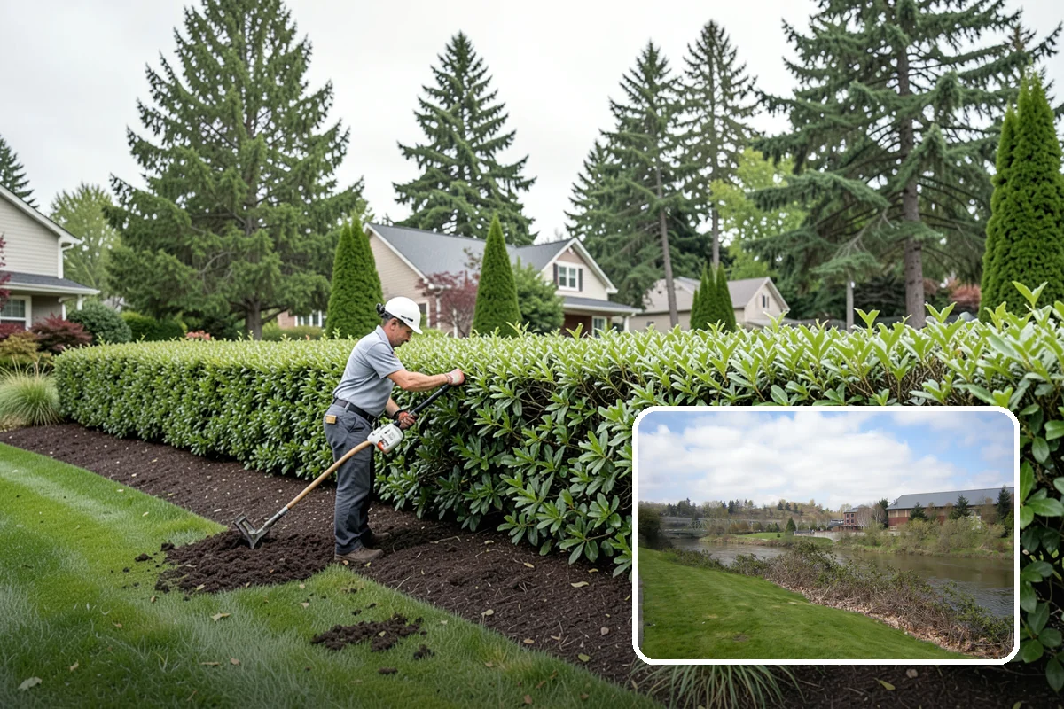 Concrete Block Retaining Wall in Tukwila, King County, WA - Affordable per-square-foot cost compared to natural stone