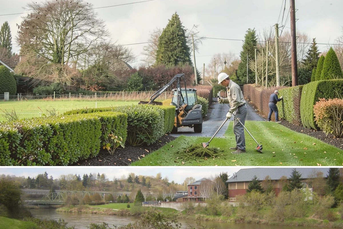 Concrete Block Retaining Wall in Tukwila, King County, WA - Best installed spring through early fall when drier soil compacts well, though our crews can build year-round in Western...