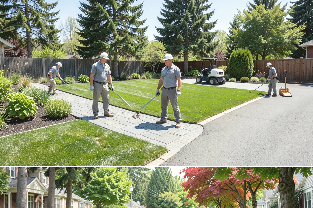 Concrete Driveway Installation in Beaux Arts Village, King County, WA - Plan pours for the warmer, drier months so the slab reaches full strength before winter freeze-thaw and traffic loads arrive.