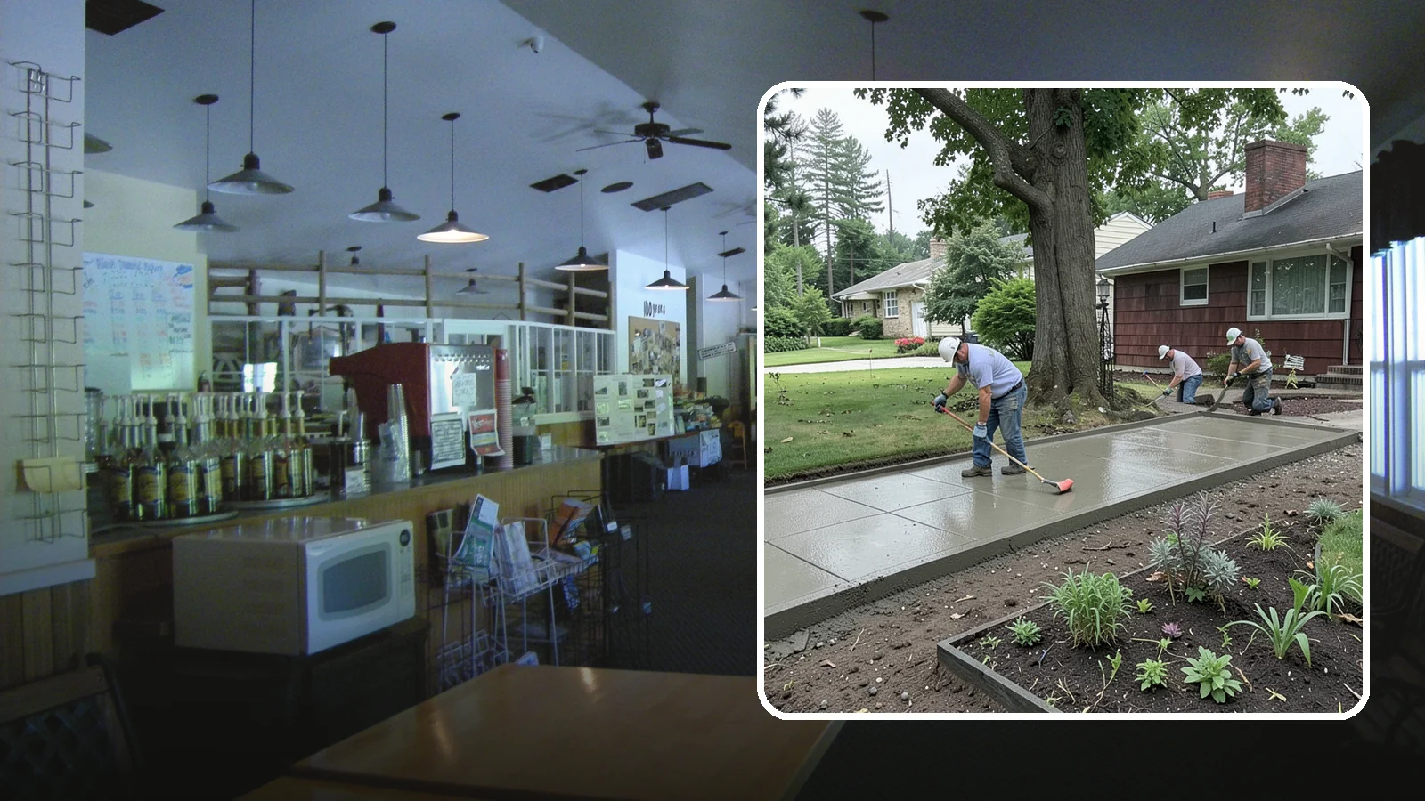 Concrete Driveway Installation in Black Diamond, King County, WA - We install thick, reinforced concrete driveways engineered to carry vehicle loads over the region's soft, saturated soils.