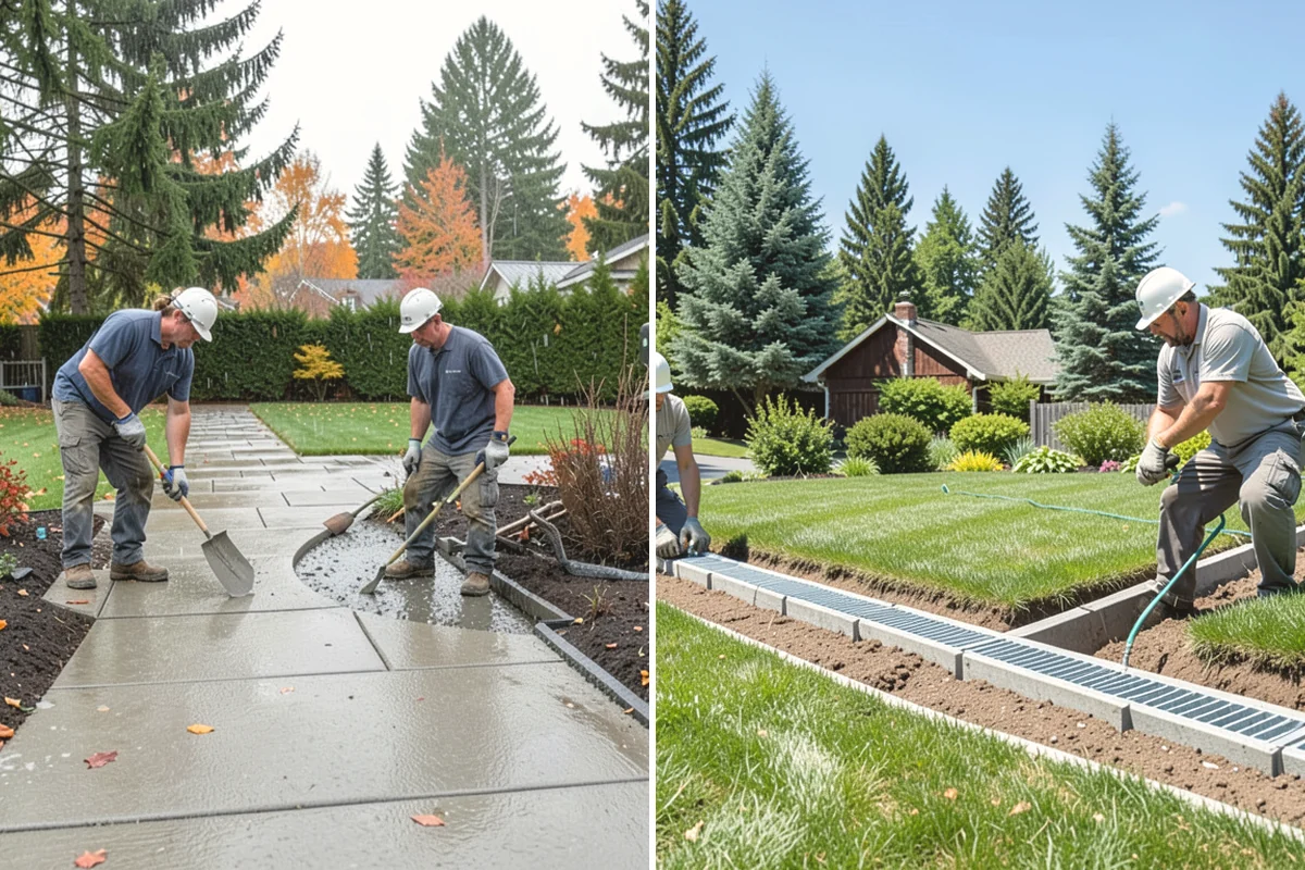 Concrete Driveway Installation in Burien, King County, WA - Excavate deep and evaluate subgrade stability