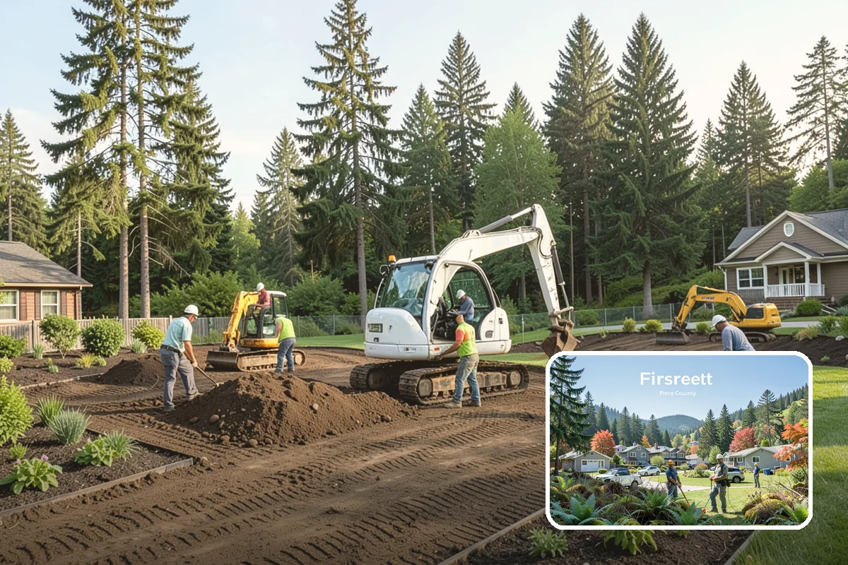 Concrete Driveway Installation in Fircrest, Pierce County, WA - Increased slab thickness supports vehicle and truck loads