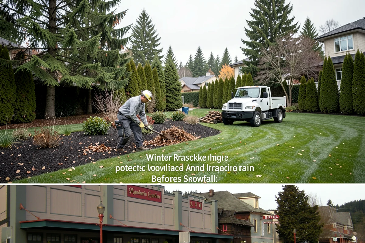 Concrete Driveway Installation in Issaquah, King County, WA - Plan pours for the warmer, drier months so the slab reaches full strength before winter freeze-thaw and traffic loads arrive.