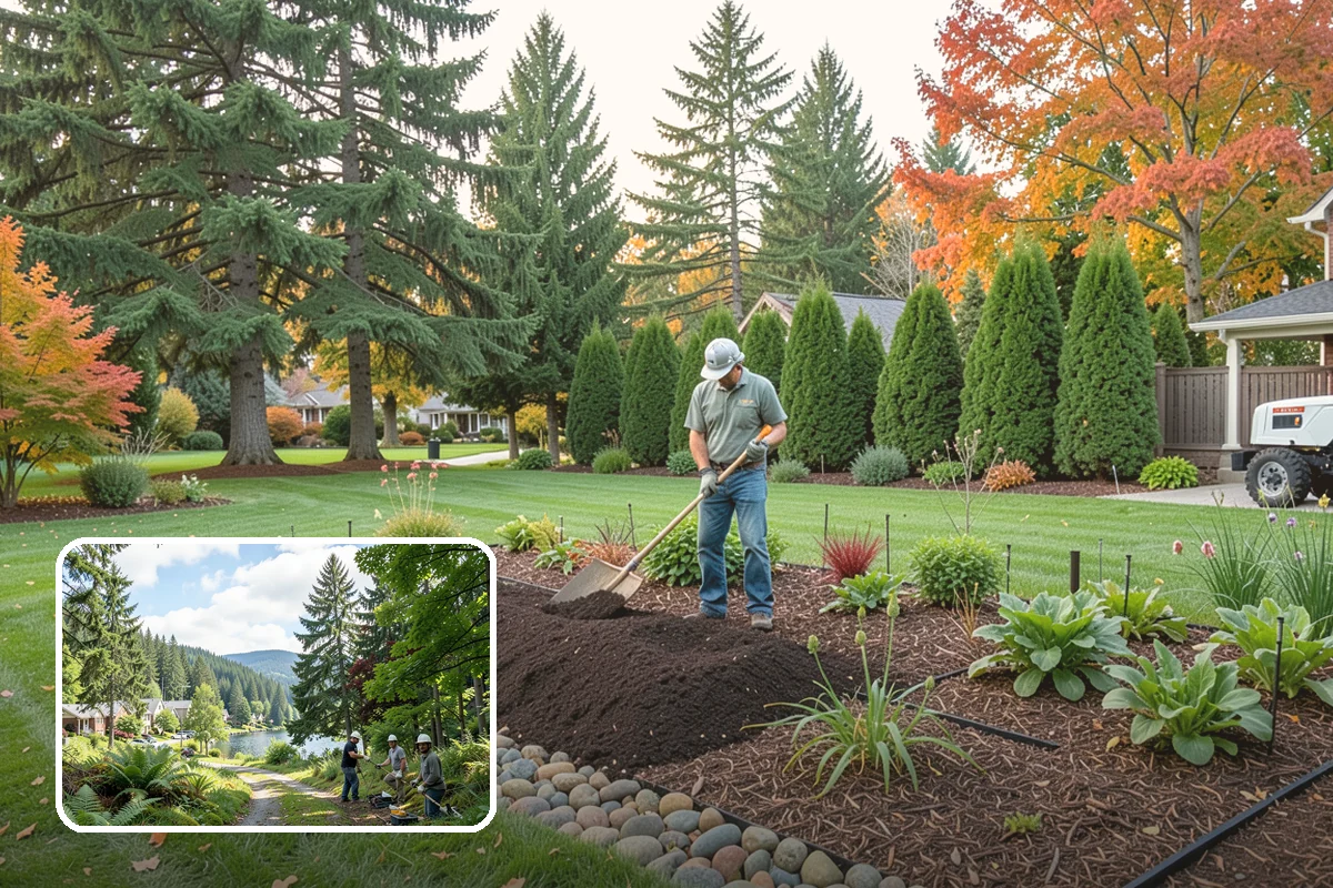 Concrete Driveway Installation in Lake Forest Park, King County, WA - Increased slab thickness supports vehicle and truck loads