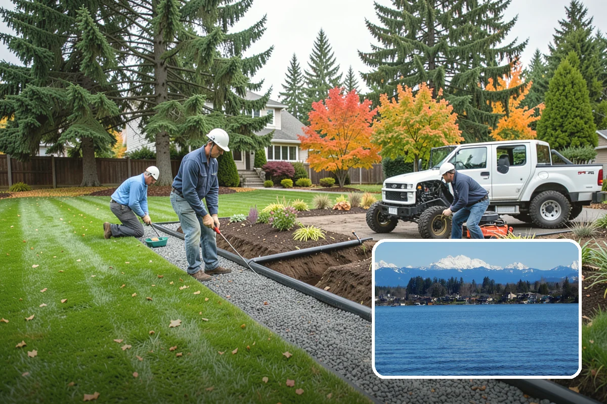 Concrete Driveway Installation in Lake Stevens, Snohomish County, WA - Increased slab thickness supports vehicle and truck loads