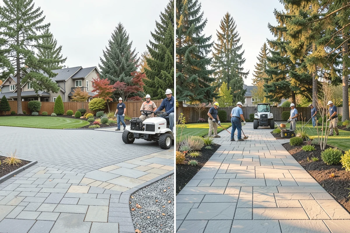 Concrete Driveway Installation in Lake Stevens, Snohomish County, WA - Excavate deep and evaluate subgrade stability