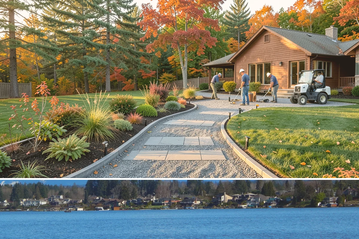 Concrete Driveway Installation in Lake Stevens, Snohomish County, WA - Plan pours for the warmer, drier months so the slab reaches full strength before winter freeze-thaw and traffic loads arrive.