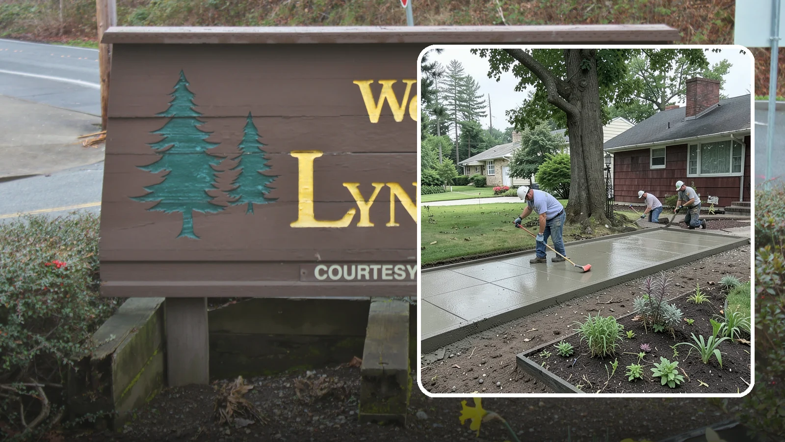 Concrete Driveway Installation in Lynnwood, Snohomish County, WA - We install thick, reinforced concrete driveways engineered to carry vehicle loads over the region's soft, saturated soils.