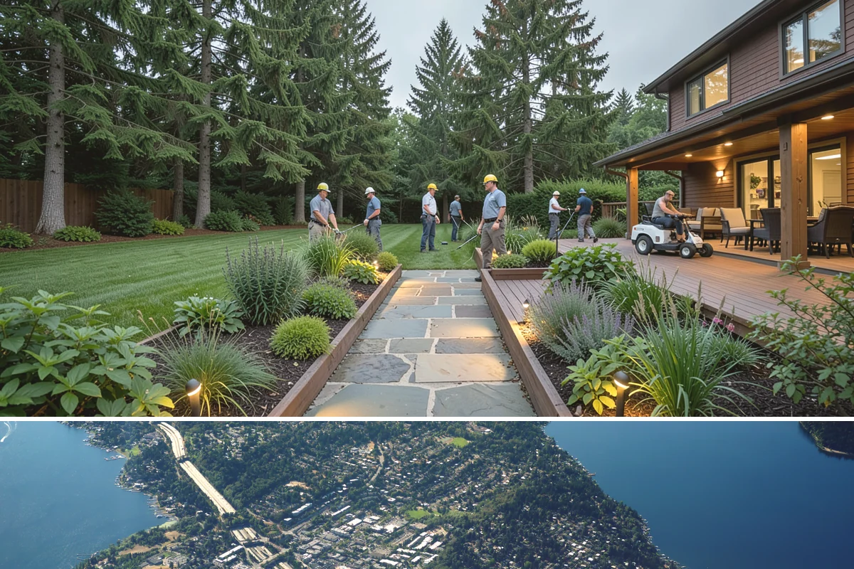 Concrete Driveway Installation in Mercer Island, King County, WA - Plan pours for the warmer, drier months so the slab reaches full strength before winter freeze-thaw and traffic loads arrive.