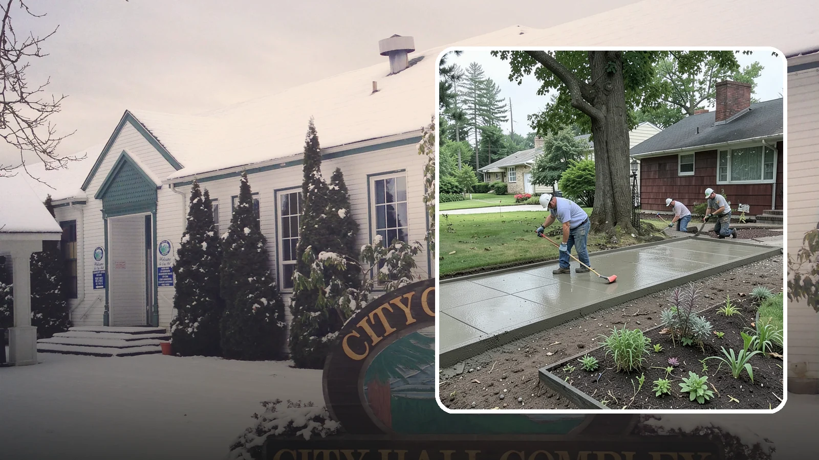 Concrete Driveway Installation in Pacific, King County, WA - We install thick, reinforced concrete driveways engineered to carry vehicle loads over the region's soft, saturated soils.