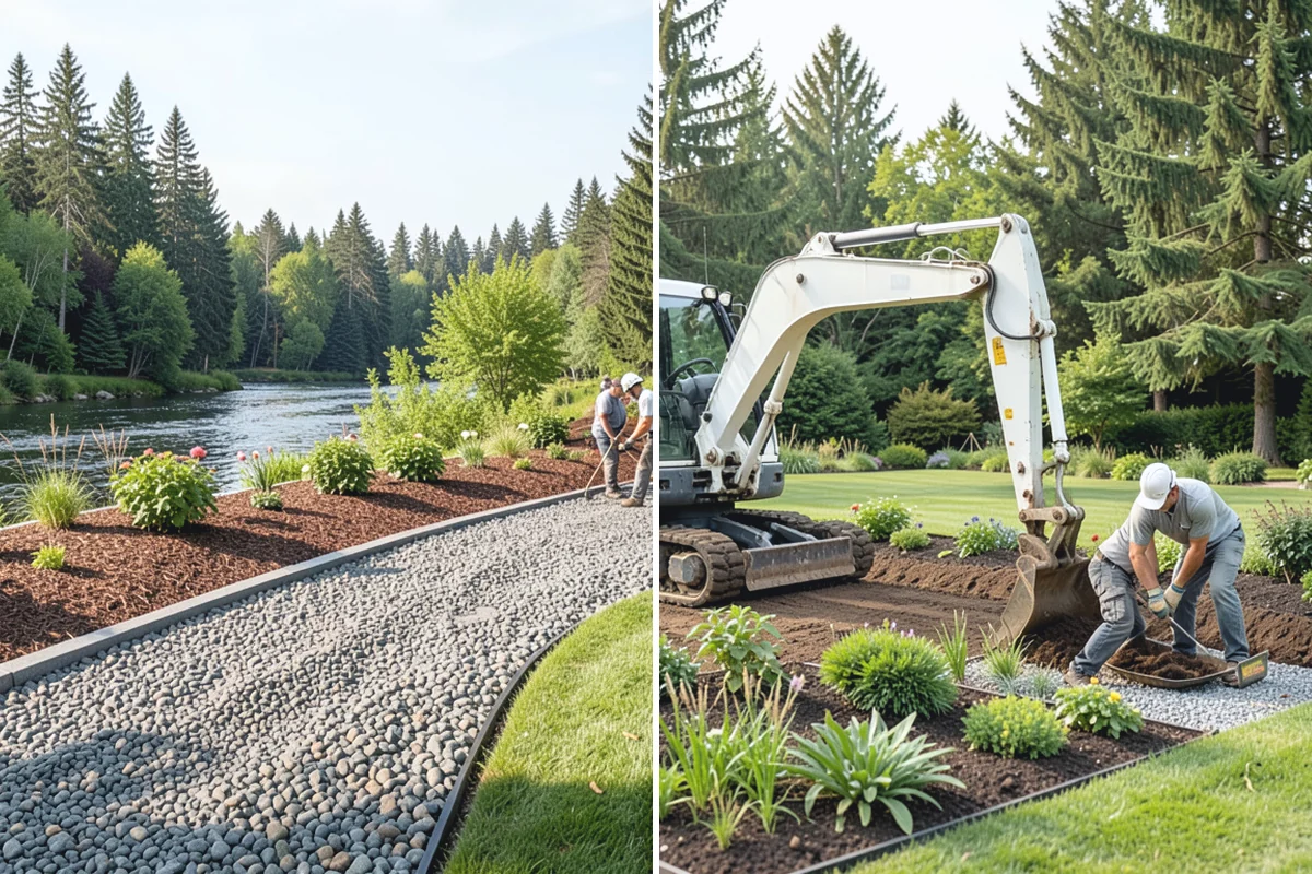 Concrete Driveway Installation in South Prairie, Pierce County, WA - Excavate deep and evaluate subgrade stability