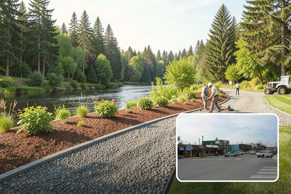 Concrete Driveway Installation in Stanwood, Snohomish County, WA - Increased slab thickness supports vehicle and truck loads