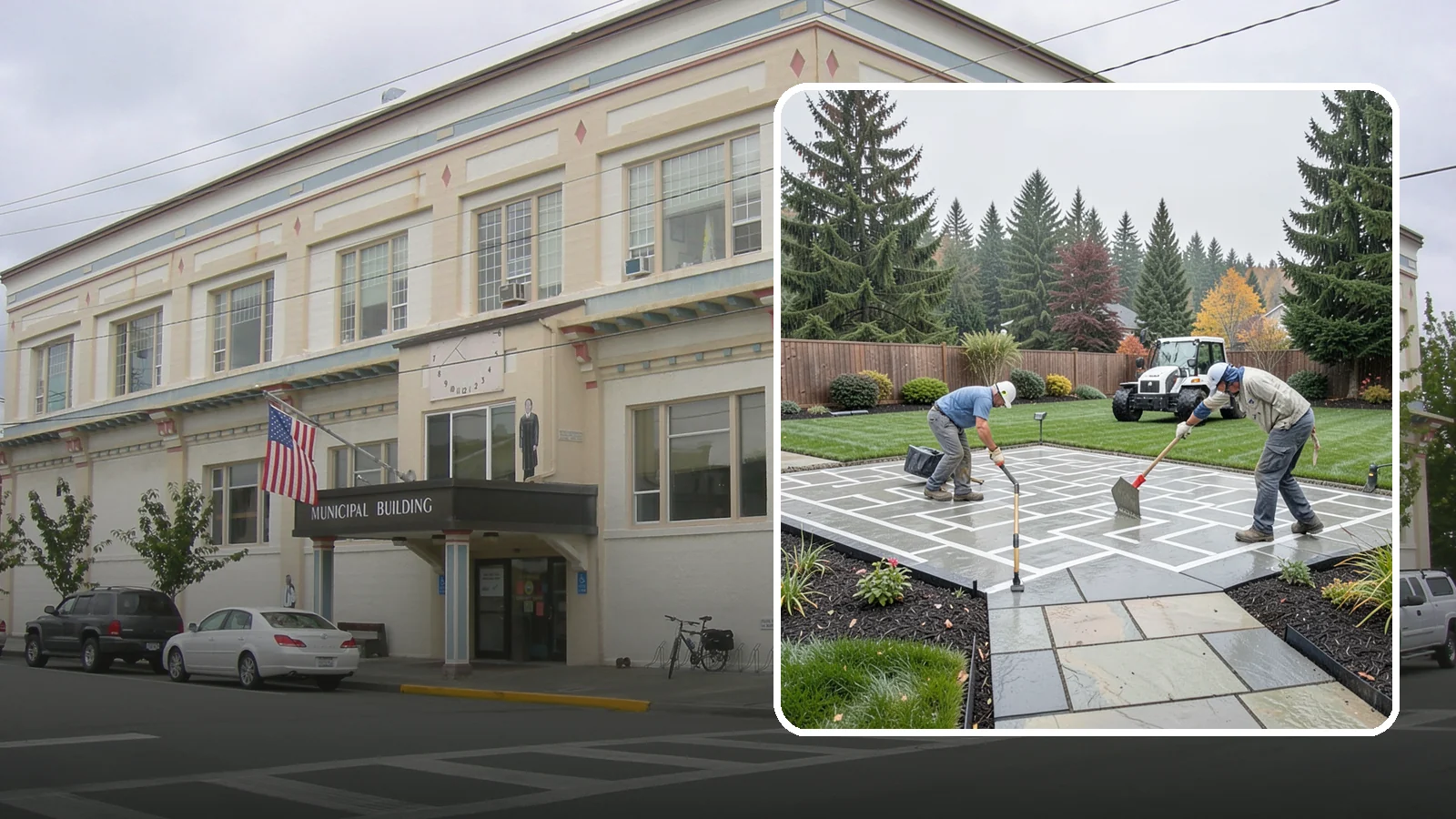 Concrete Patio Installation in Anacortes, Skagit County, WA - We pour durable, properly graded concrete patios engineered for Puget Sound's wet climate and heavy seasonal rainfall.