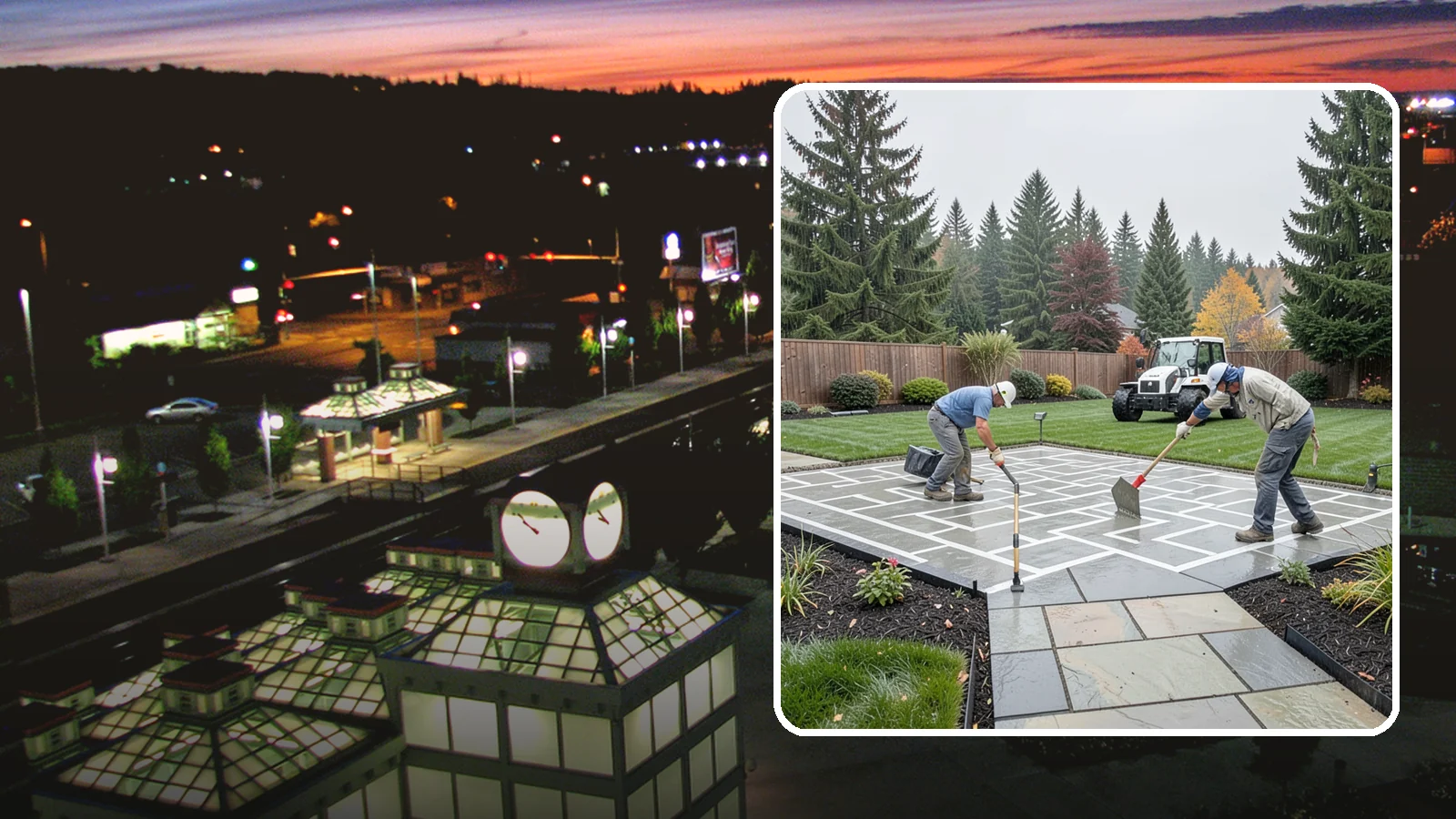 Concrete Patio Installation in Auburn, King County, WA - We pour durable, properly graded concrete patios engineered for Puget Sound's wet climate and heavy seasonal rainfall.
