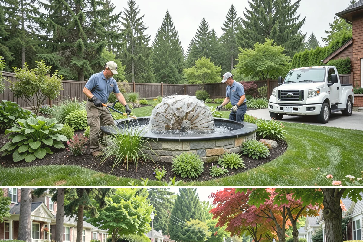 Concrete Patio Installation in Beaux Arts Village, King County, WA - Late spring through early fall offers the driest windows for pouring and curing, since sustained PNW rain and near-freezing...