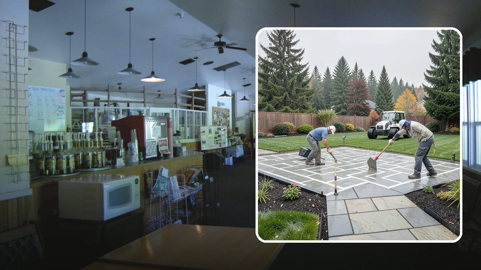 Concrete Patio Installation in Black Diamond, King County, WA - We pour durable, properly graded concrete patios engineered for Puget Sound's wet climate and heavy seasonal rainfall.