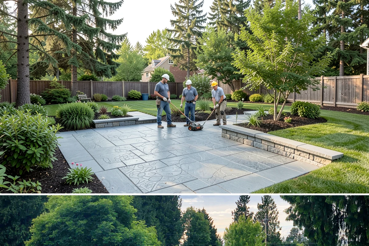 Concrete Patio Installation in Bonney Lake, Pierce County, WA - Late spring through early fall offers the driest windows for pouring and curing, since sustained PNW rain and near-freezing...