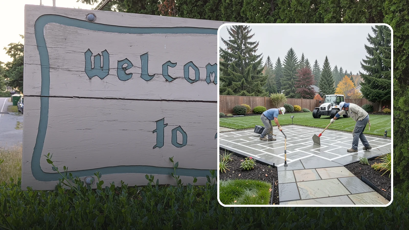 Concrete Patio Installation in Brier, Snohomish County, WA - We pour durable, properly graded concrete patios engineered for Puget Sound's wet climate and heavy seasonal rainfall.