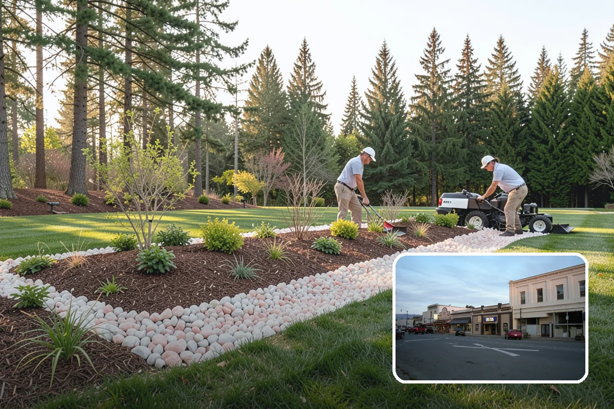 Concrete Patio Installation in Burlington, Skagit County, WA - Compacted rock base prevents settling in saturated soils
