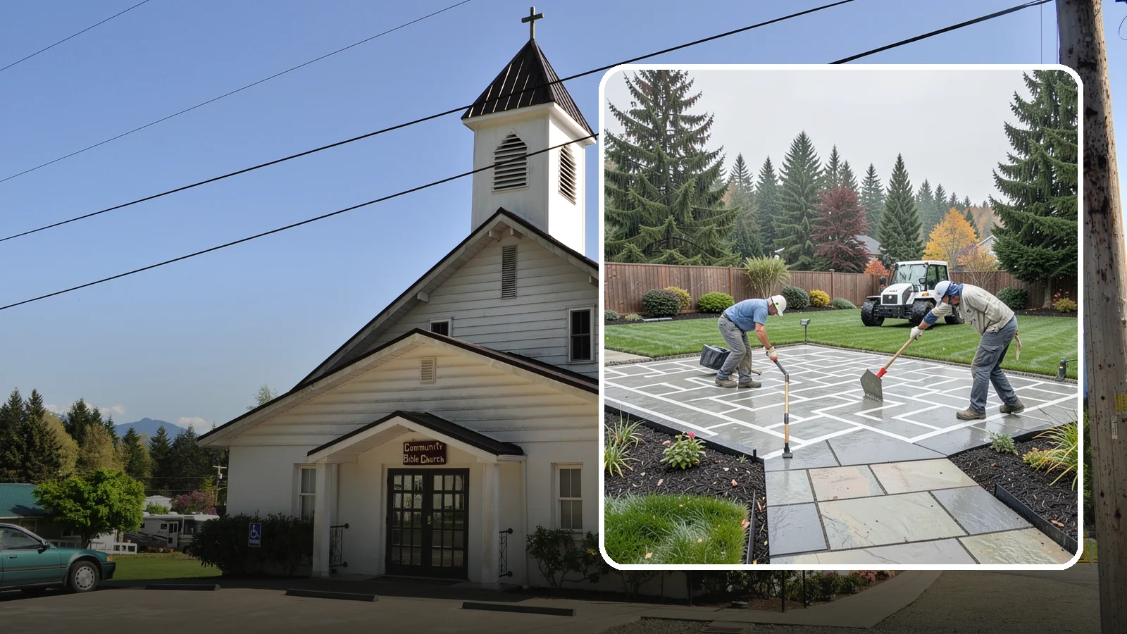 Concrete Patio Installation in Concrete, Skagit County, WA - We pour durable, properly graded concrete patios engineered for Puget Sound's wet climate and heavy seasonal rainfall.