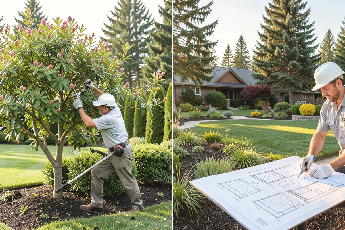 Concrete Patio Installation in Covington, King County, WA - Excavate and shape the subgrade to native soil