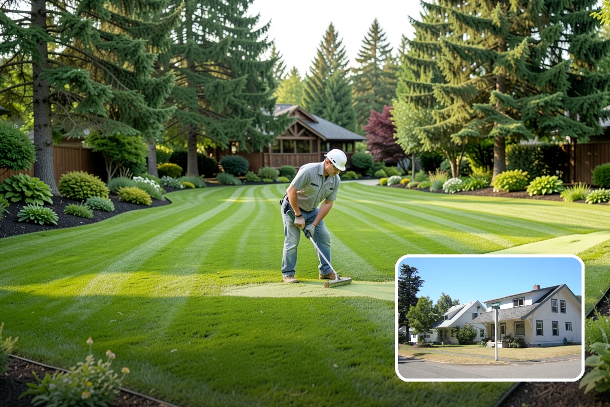 Concrete Patio Installation in DuPont, Pierce County, WA - Compacted rock base prevents settling in saturated soils