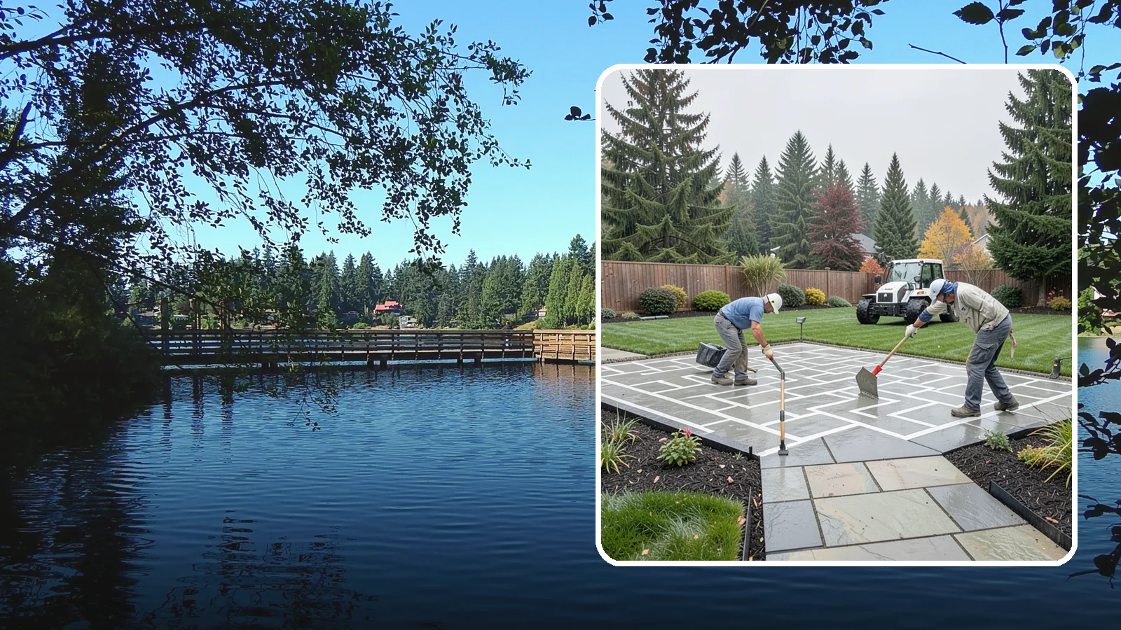 Concrete Patio Installation in Federal Way, King County, WA - We pour durable, properly graded concrete patios engineered for Puget Sound's wet climate and heavy seasonal rainfall.