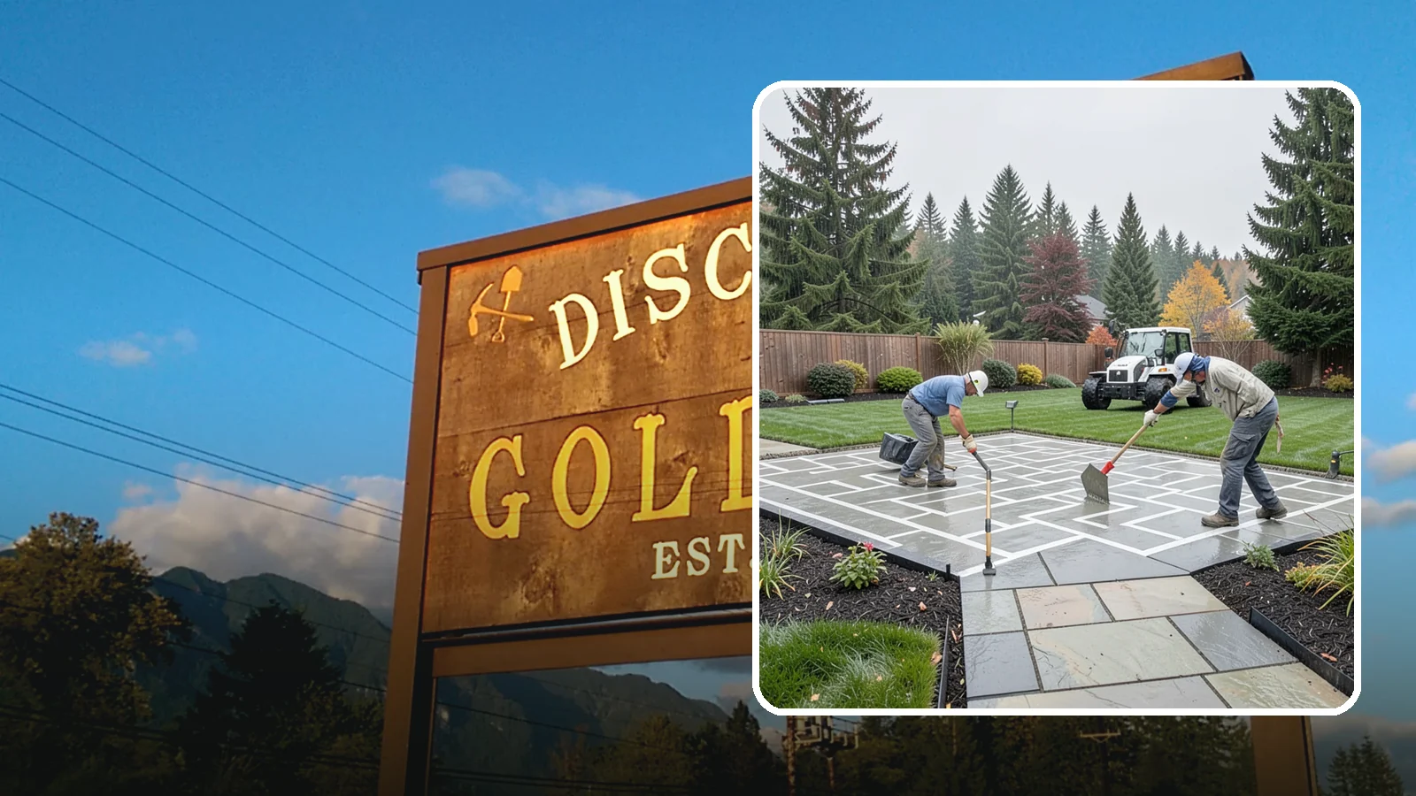 Concrete Patio Installation in Gold Bar, Snohomish County, WA - We pour durable, properly graded concrete patios engineered for Puget Sound's wet climate and heavy seasonal rainfall.