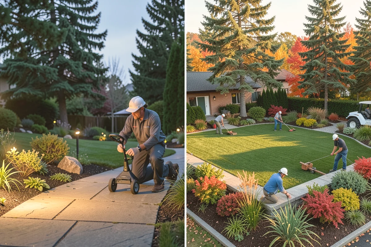 Concrete Patio Installation in Mount Vernon, Skagit County, WA - Excavate and shape the subgrade to native soil