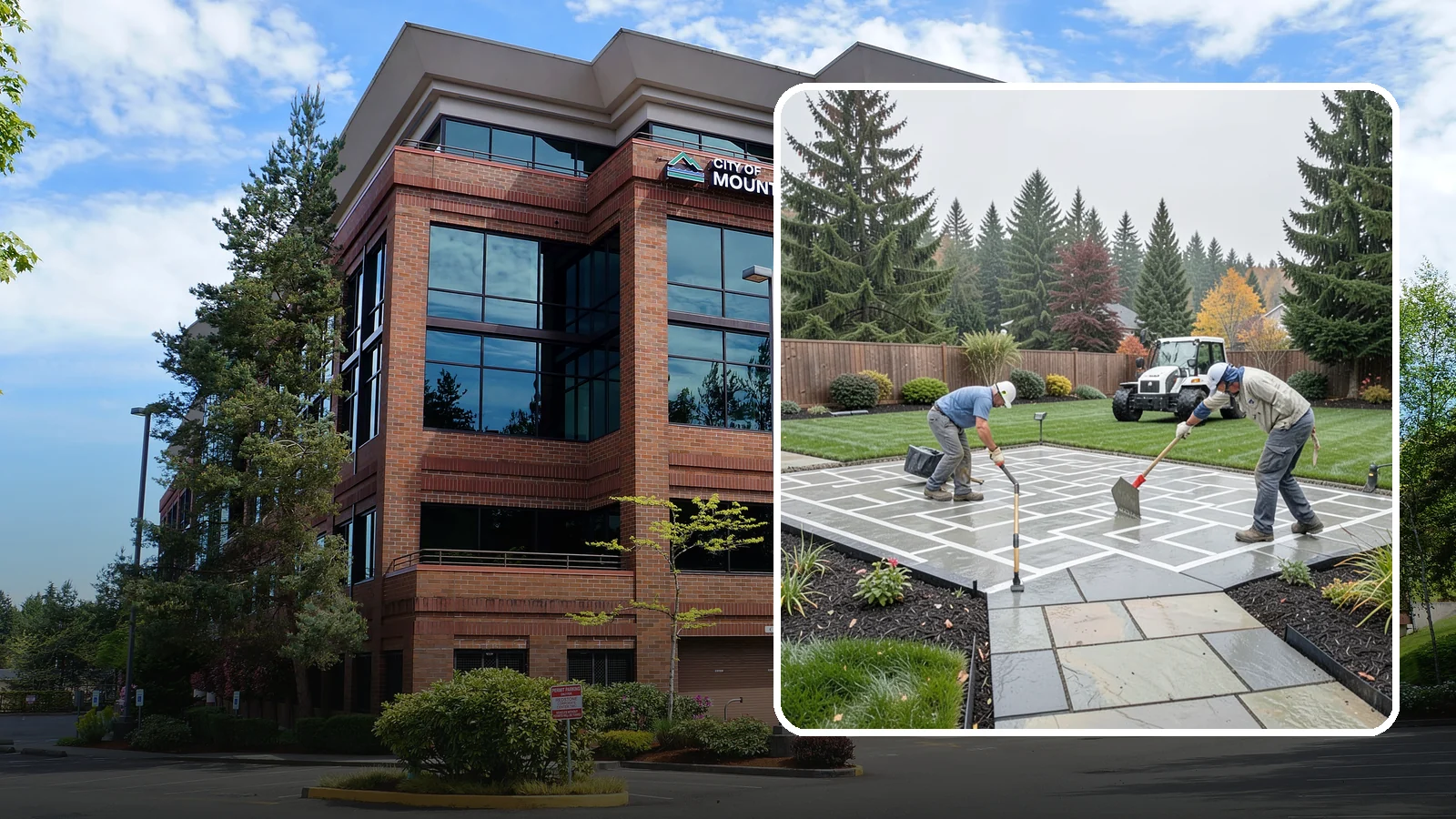 Concrete Patio Installation in Mountlake Terrace, Snohomish County, WA - We pour durable, properly graded concrete patios engineered for Puget Sound's wet climate and heavy seasonal rainfall.