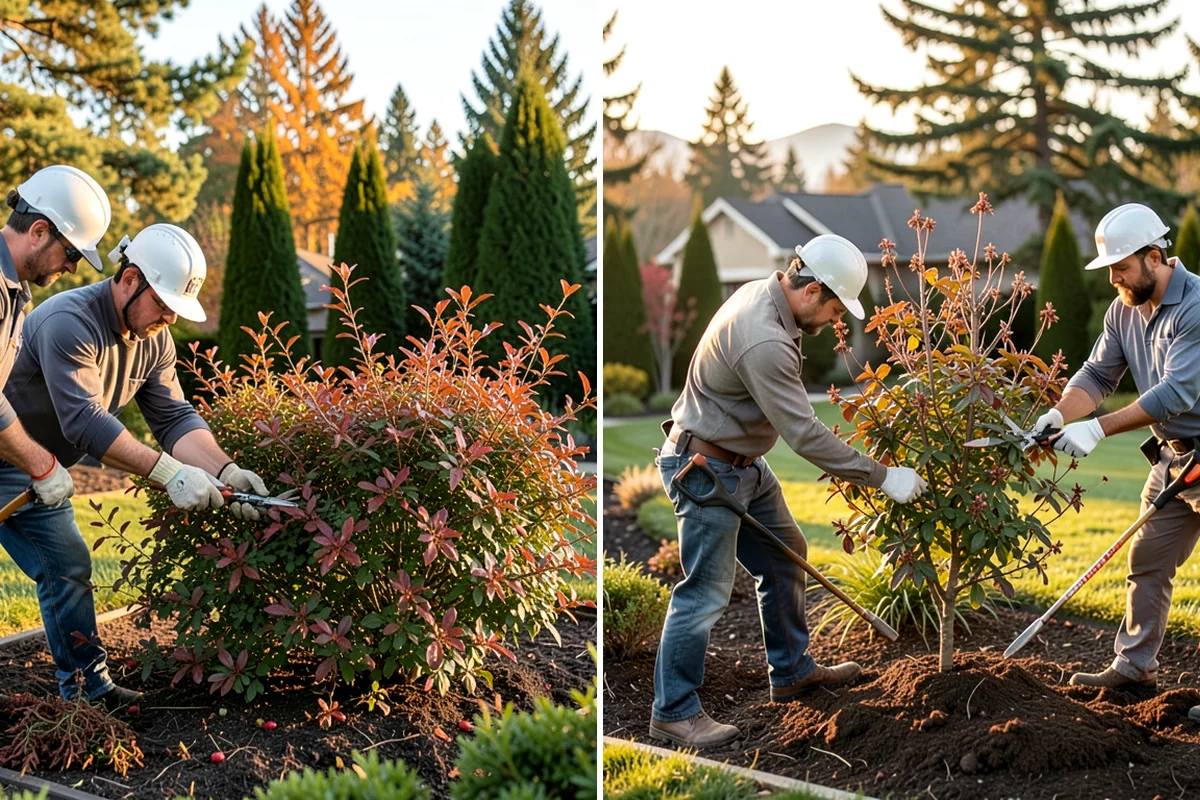 Concrete Patio Installation in Normandy Park, King County, WA - Excavate and shape the subgrade to native soil