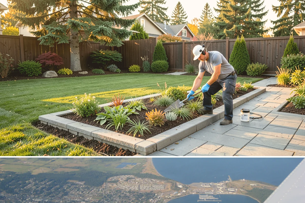 Concrete Patio Installation in Oak Harbor, Island County, WA - Late spring through early fall offers the driest windows for pouring and curing, since sustained PNW rain and near-freezing...