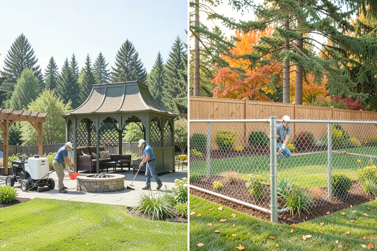 Concrete Patio Installation in Ruston, Pierce County, WA - Excavate and shape the subgrade to native soil