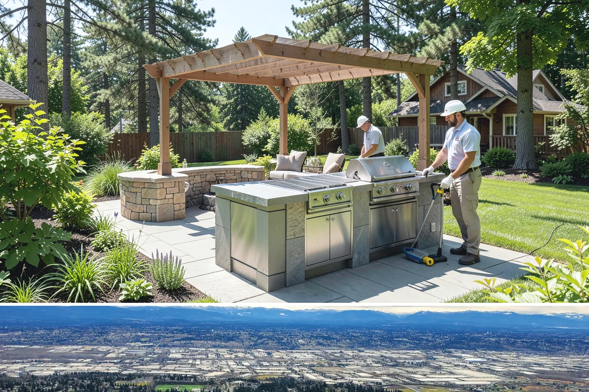 Concrete Patio Installation in SeaTac, King County, WA - Late spring through early fall offers the driest windows for pouring and curing, since sustained PNW rain and near-freezing...