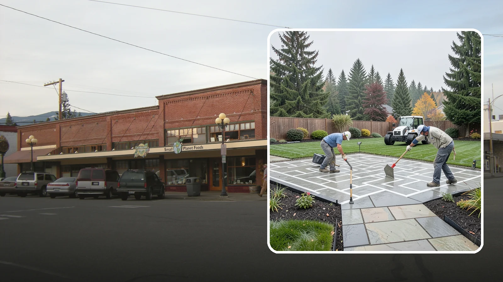 Concrete Patio Installation in Sedro-Woolley, Skagit County, WA - We pour durable, properly graded concrete patios engineered for Puget Sound's wet climate and heavy seasonal rainfall.