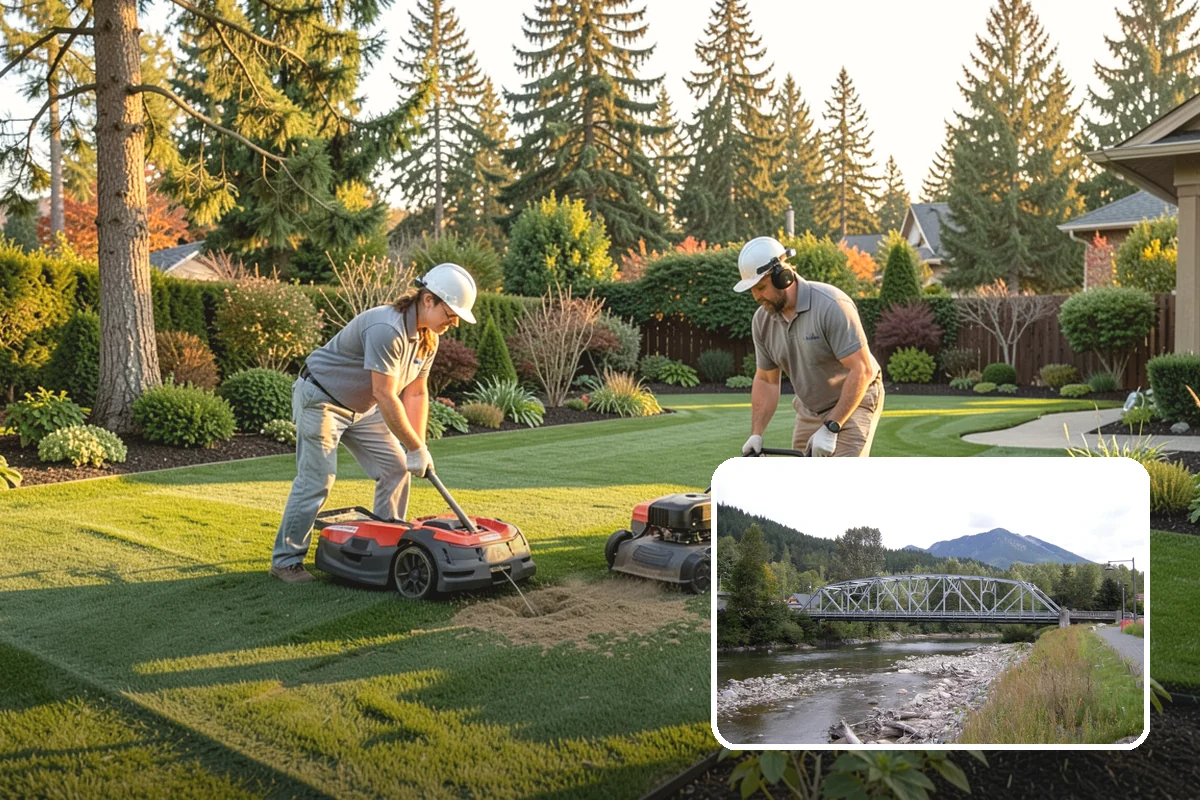 Concrete Patio Installation in Skykomish, King County, WA - Compacted rock base prevents settling in saturated soils