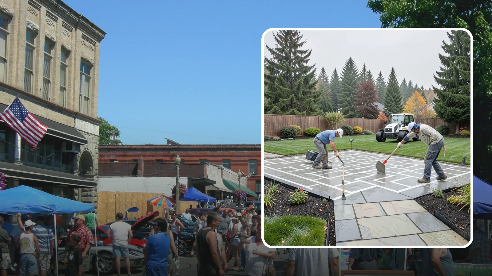 Concrete Patio Installation in Snohomish, Snohomish County, WA - We pour durable, properly graded concrete patios engineered for Puget Sound's wet climate and heavy seasonal rainfall.