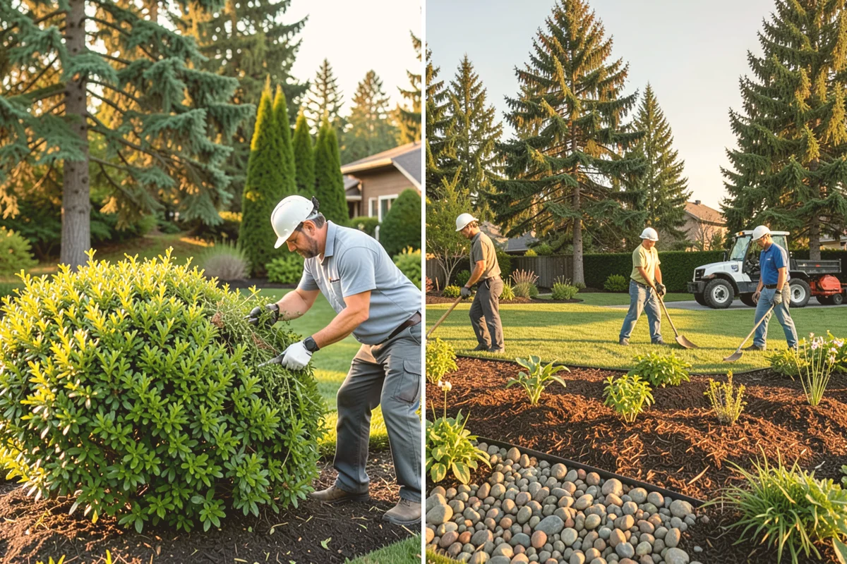 Concrete Patio Installation in Stanwood, Snohomish County, WA - Excavate and shape the subgrade to native soil