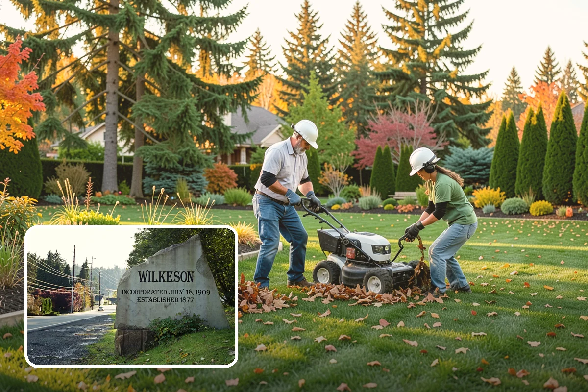 Concrete Patio Installation in Wilkeson, Pierce County, WA - Compacted rock base prevents settling in saturated soils
