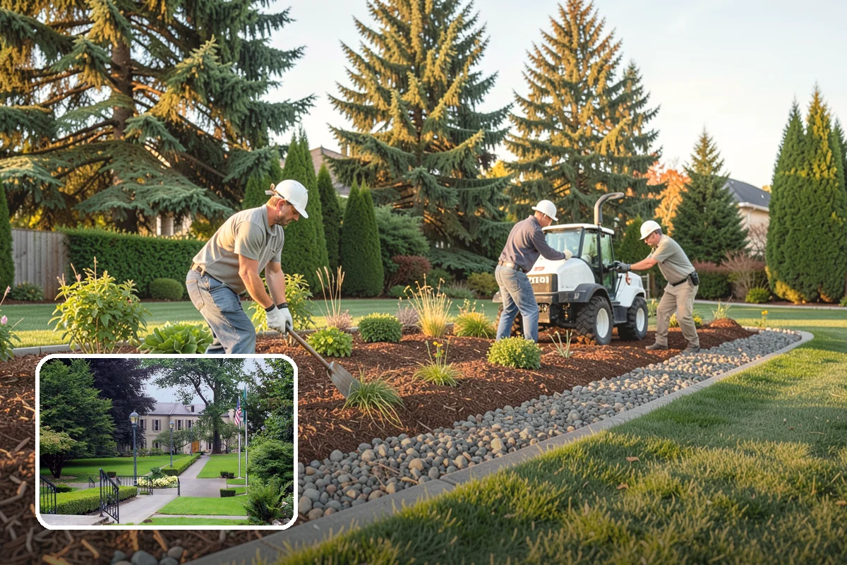 Concrete Patio Installation in Woodinville, King County, WA - Compacted rock base prevents settling in saturated soils